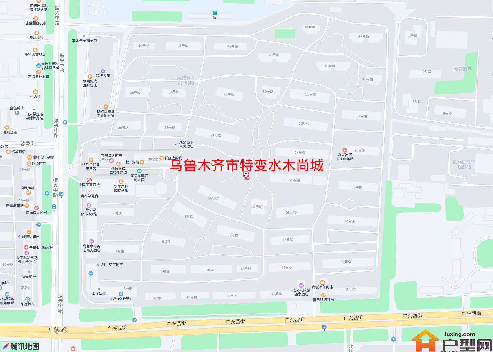 特变水木尚城小区 - 户型网