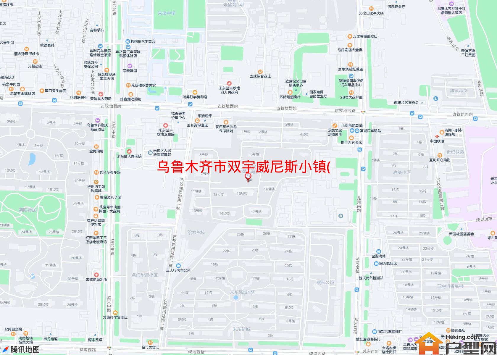 双宇威尼斯小镇(古牧地西路1046号)小区 - 户型网
