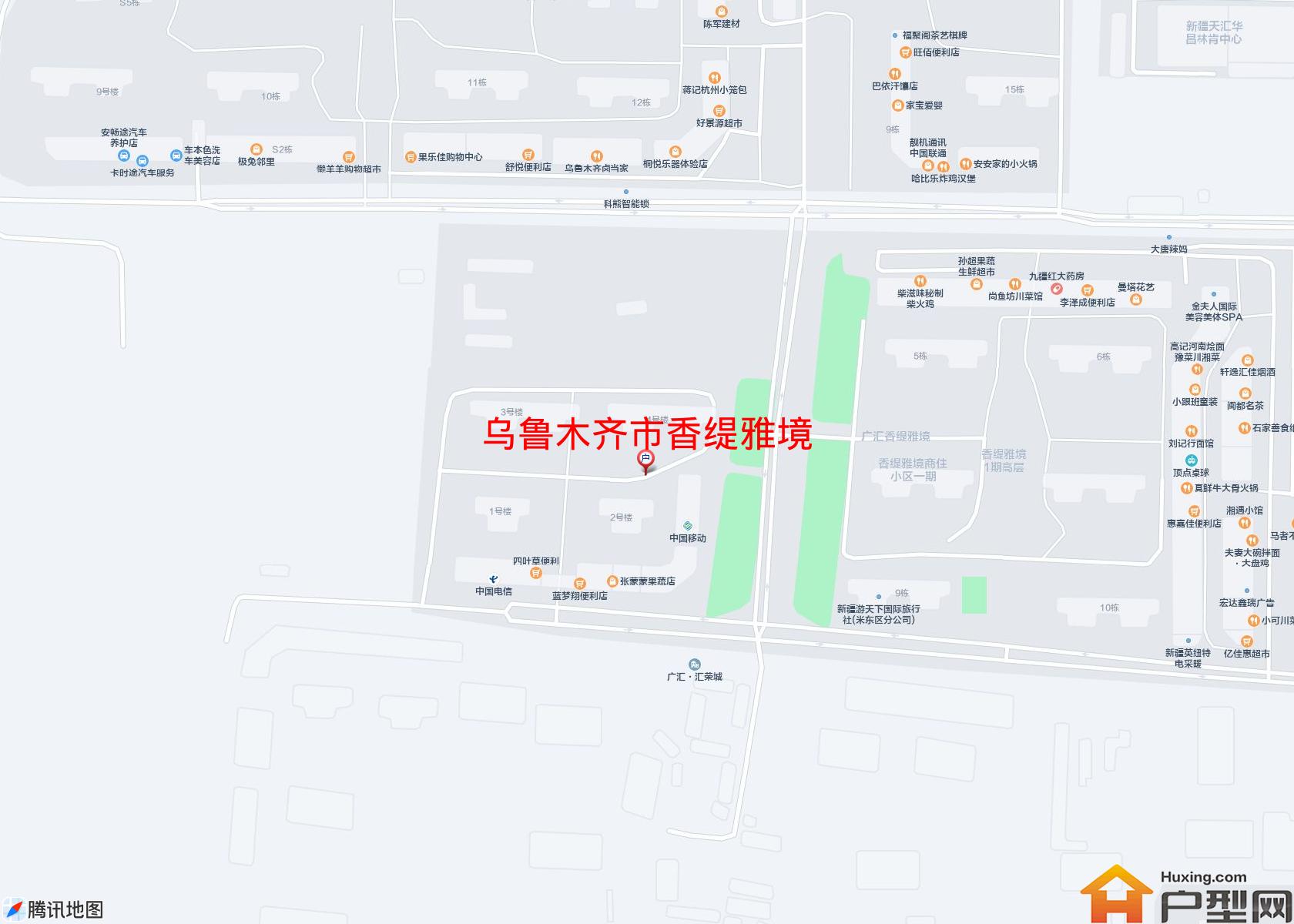 香缇雅境小区 - 户型网