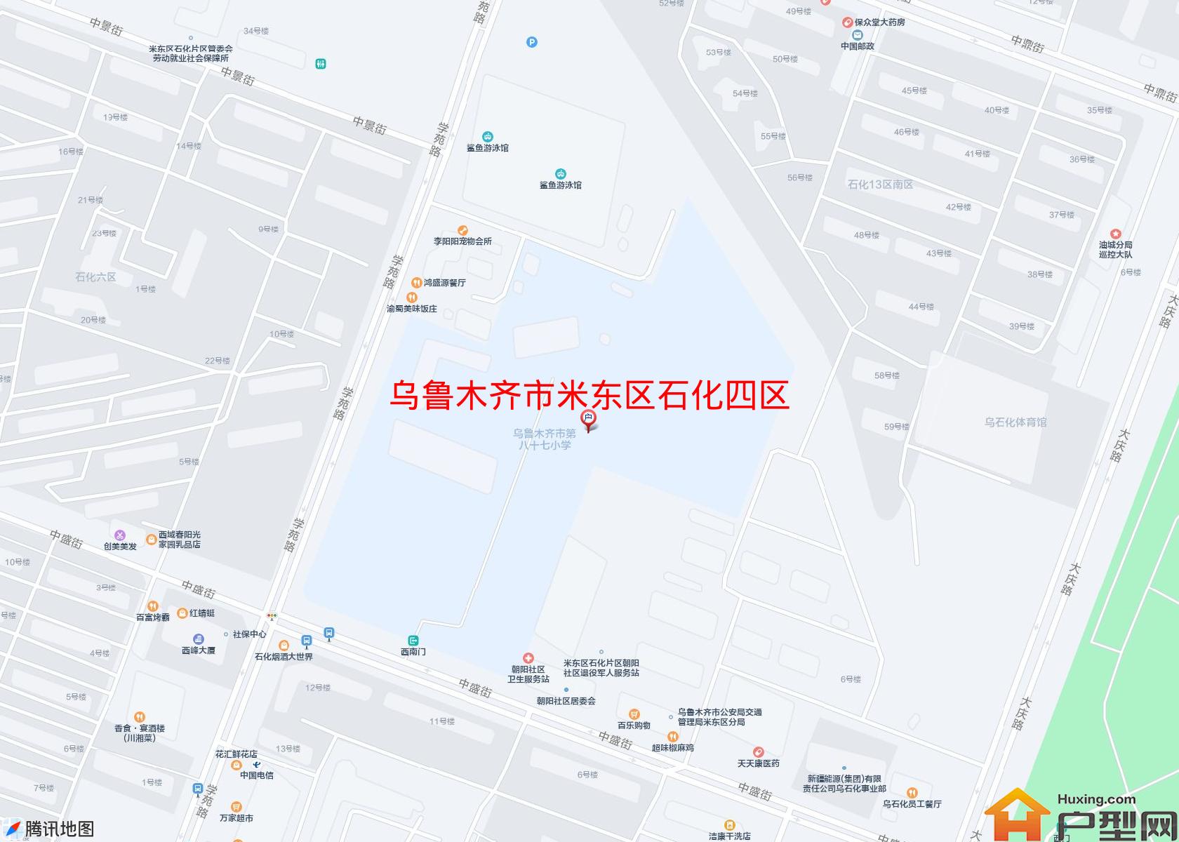 米东区石化四区小区 - 户型网