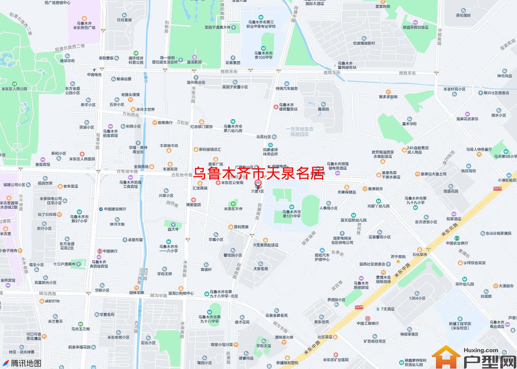 天泉名居小区 - 户型网