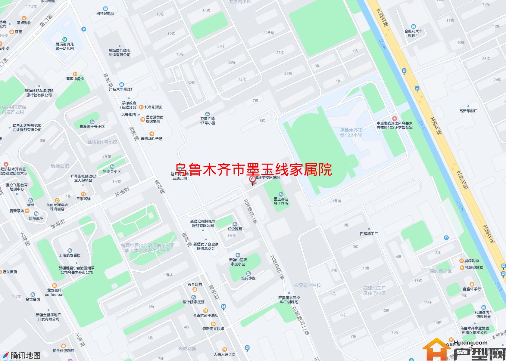 墨玉线家属院小区 - 户型网