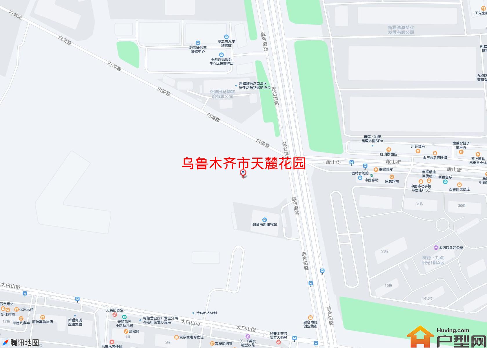 天麓花园小区 - 户型网