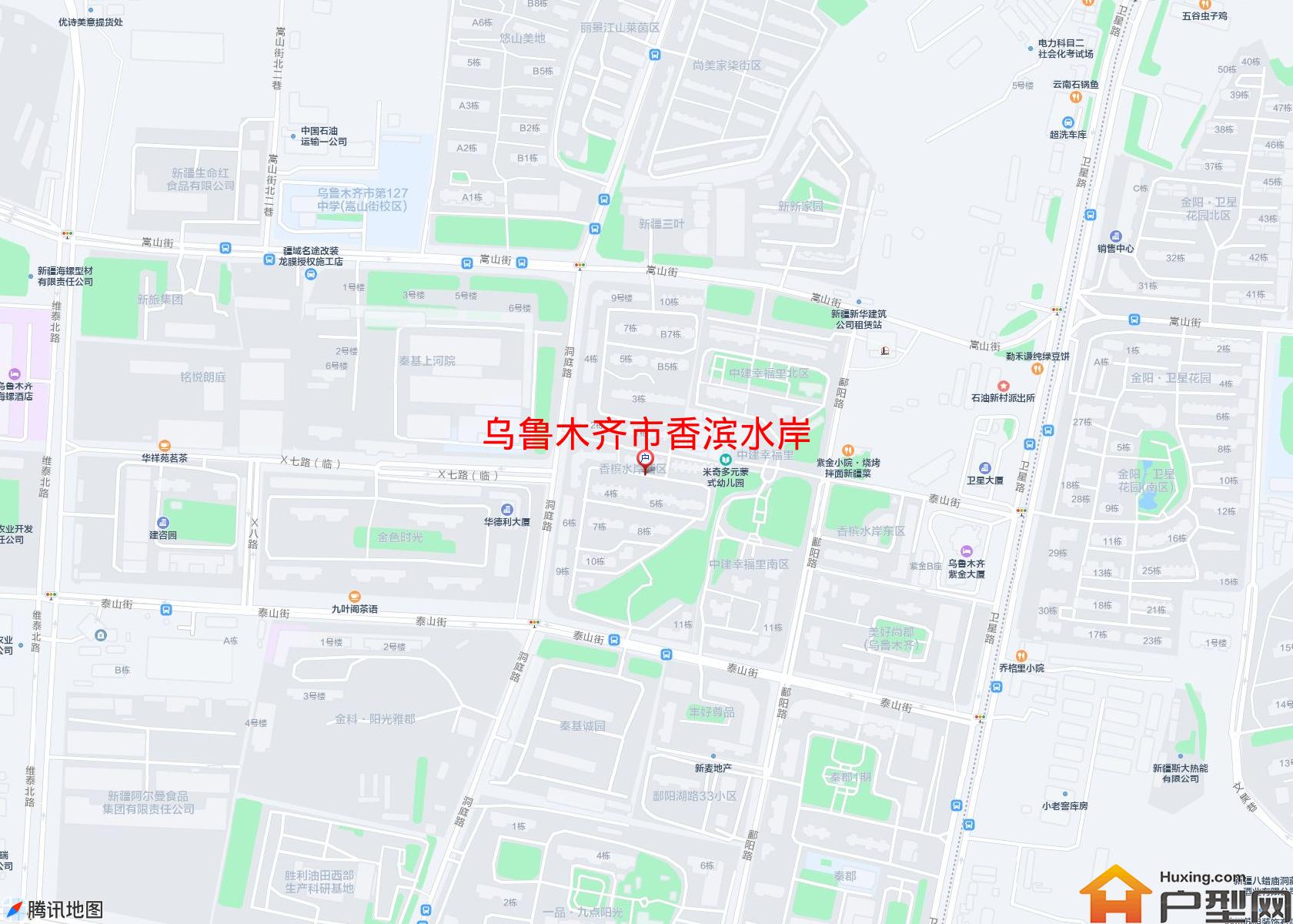 香滨水岸小区 - 户型网