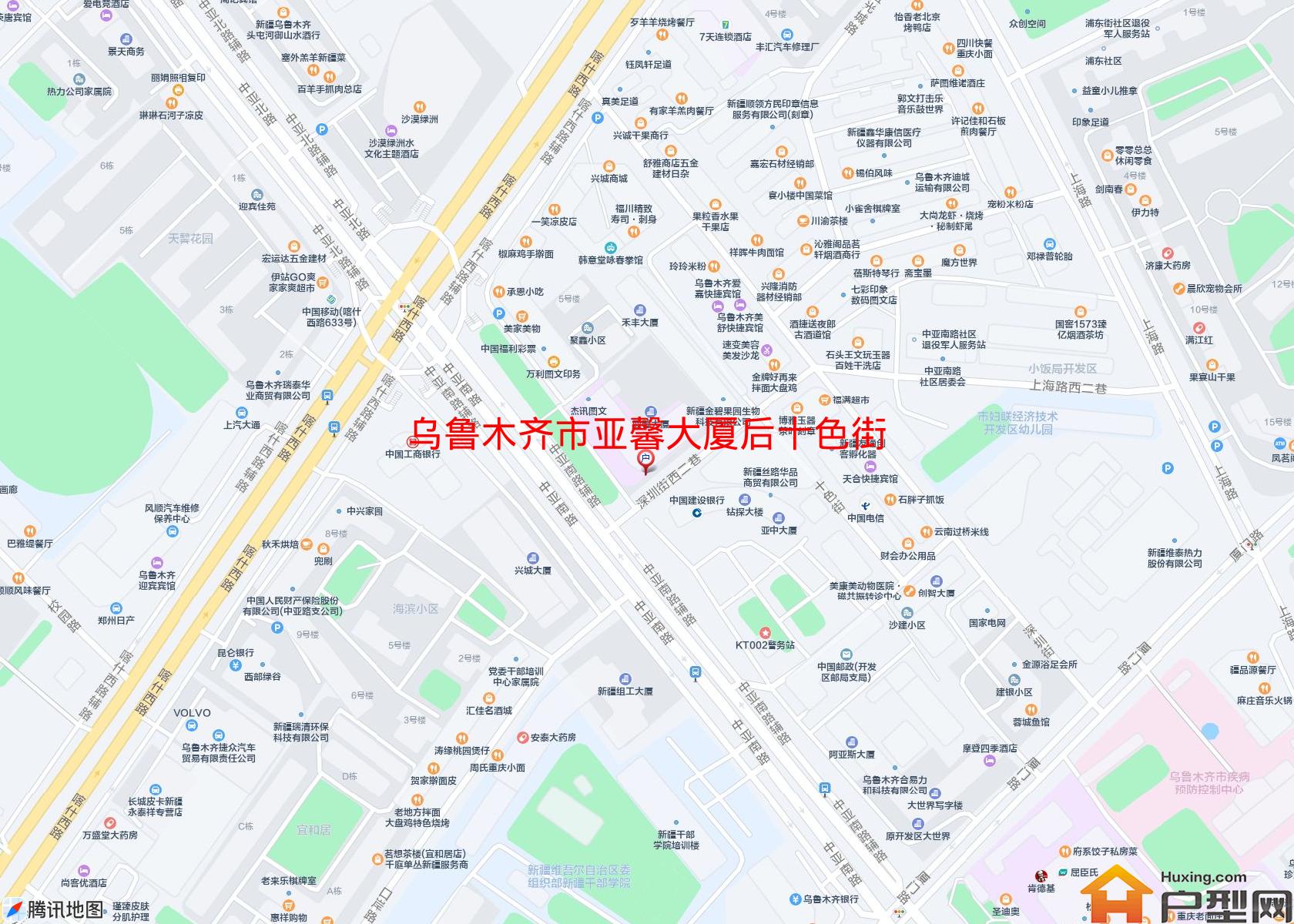 亚馨大厦后十色街小区 - 户型网