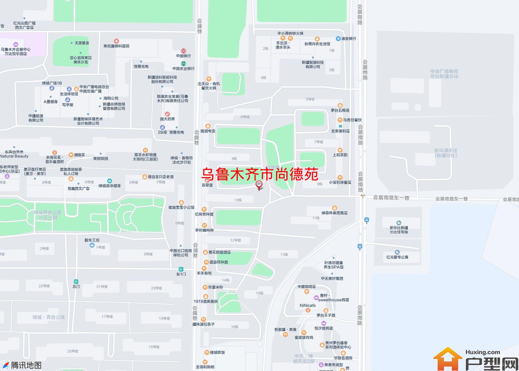 尚德苑小区 - 户型网