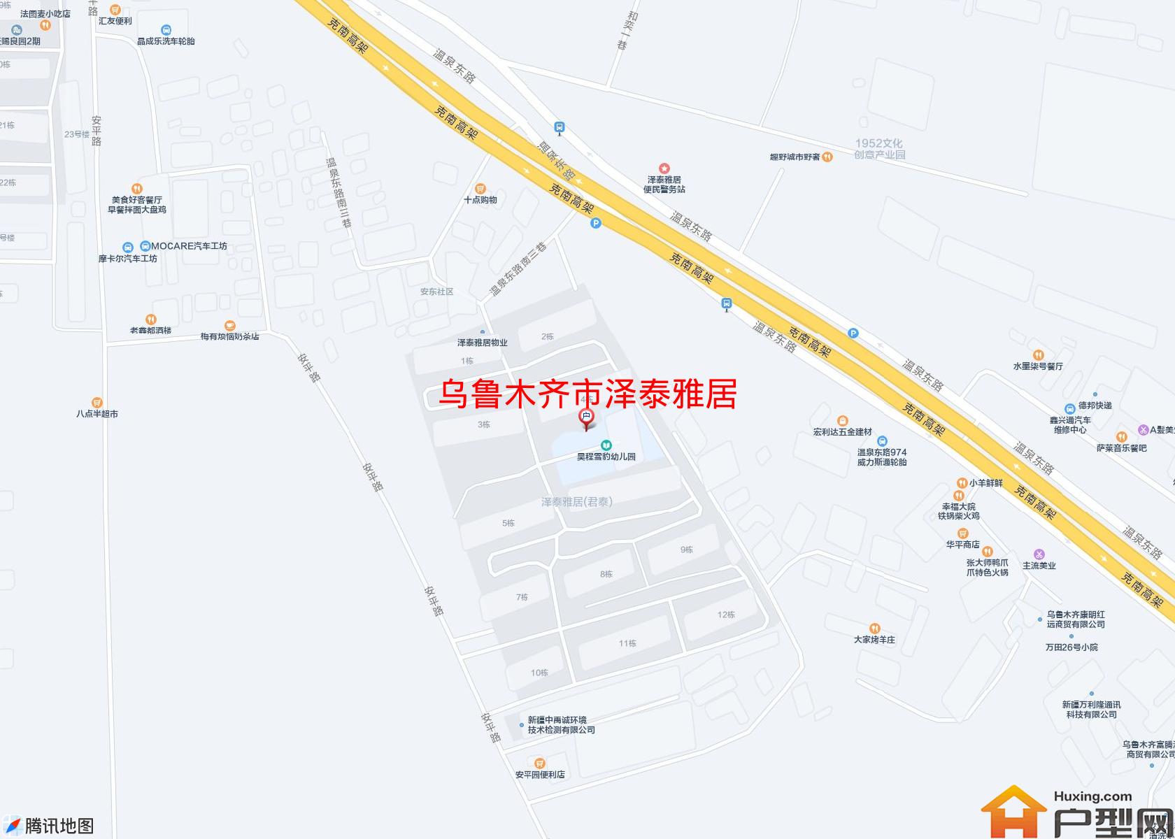 泽泰雅居小区 - 户型网