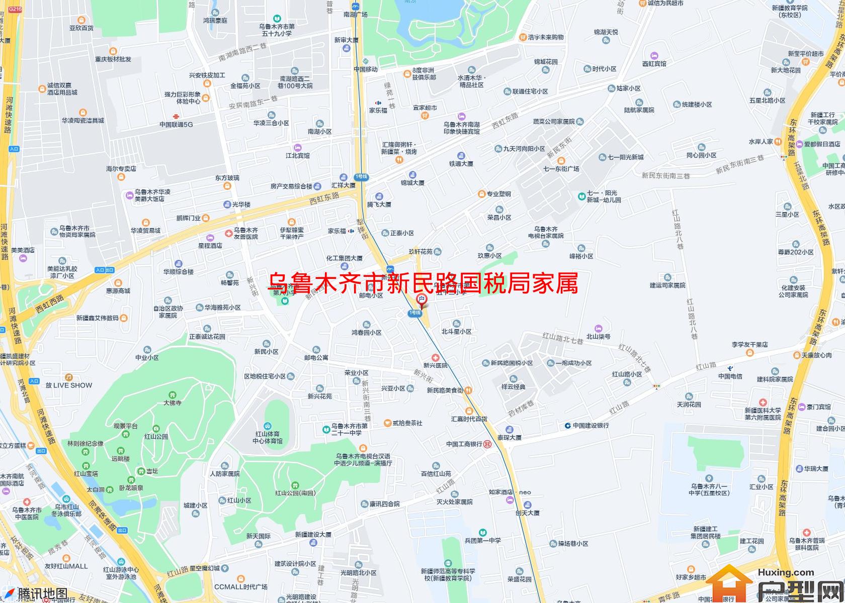新民路国税局家属院小区 - 户型网