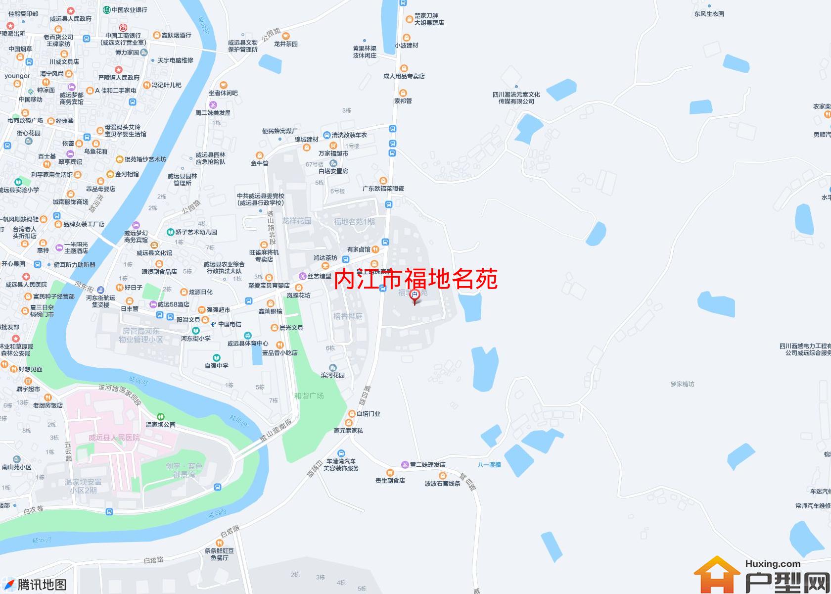 福地名苑小区 - 户型网
