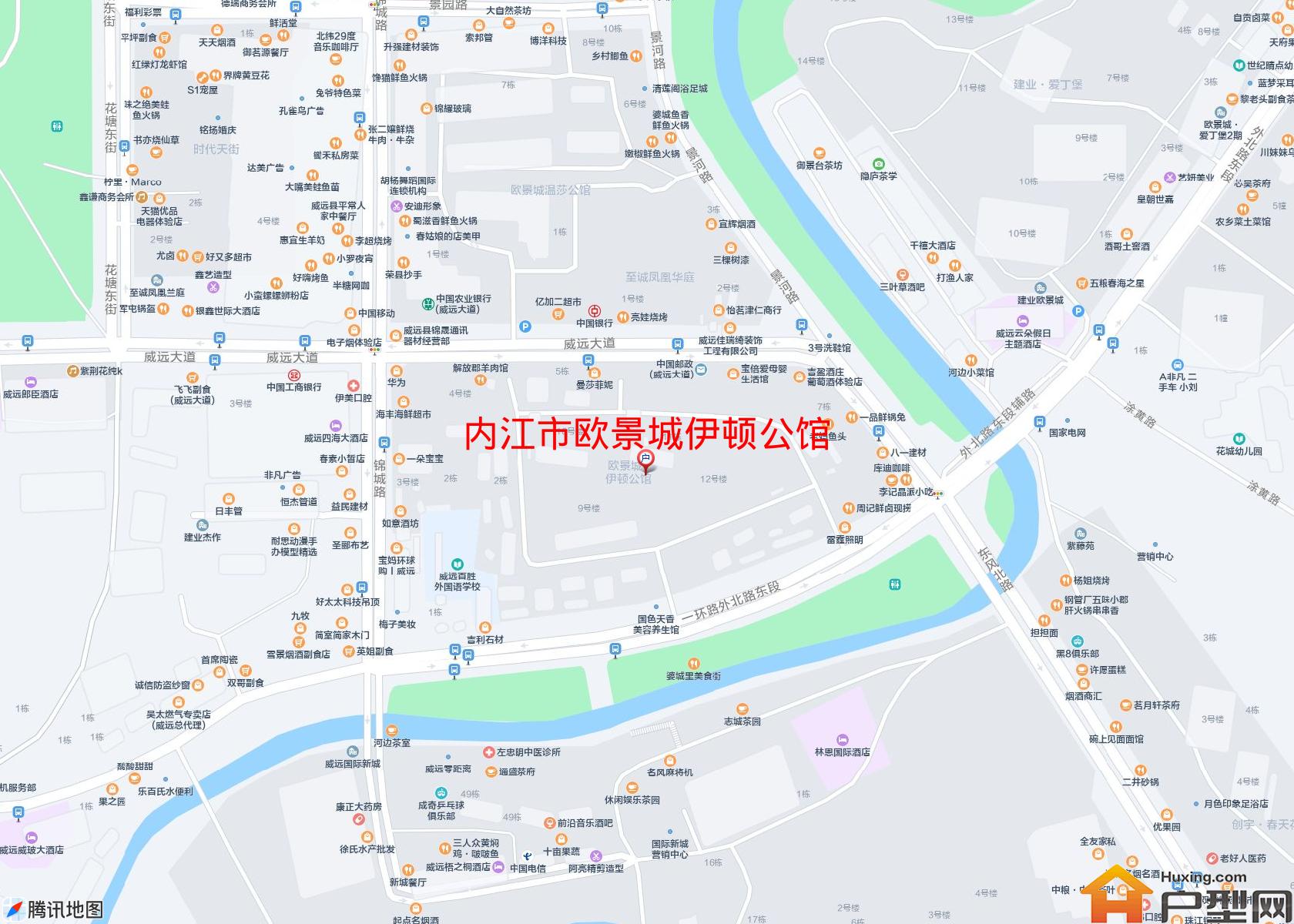 欧景城伊顿公馆小区 - 户型网