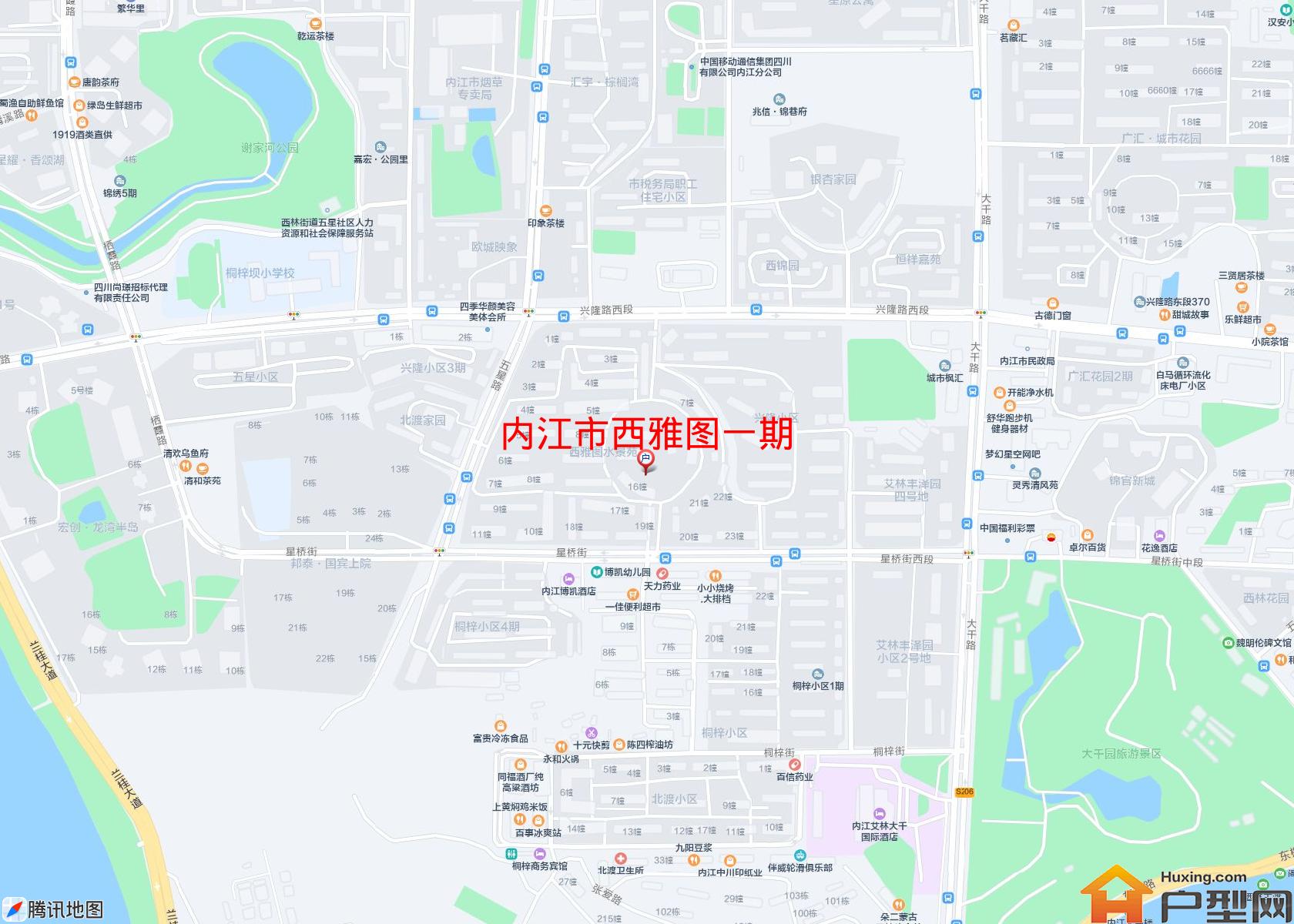 西雅图一期小区 - 户型网