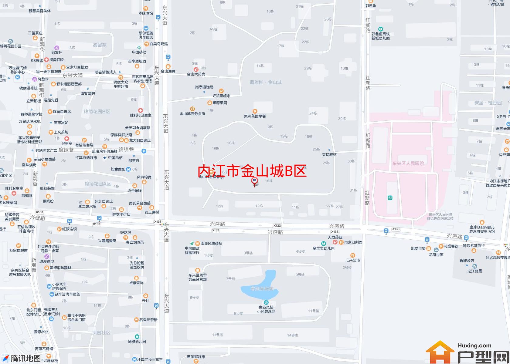 金山城B区小区 - 户型网