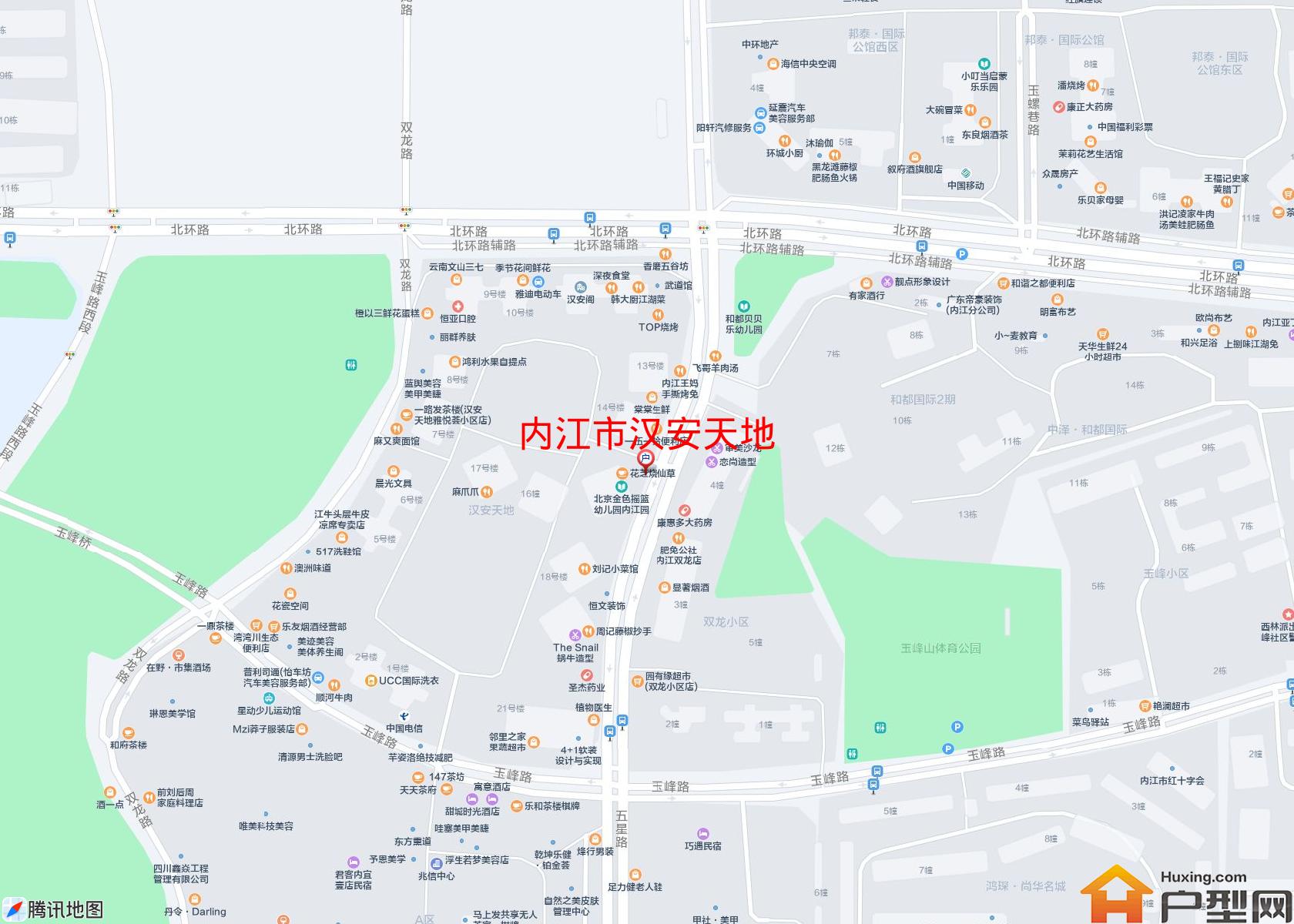 汉安天地小区 - 户型网