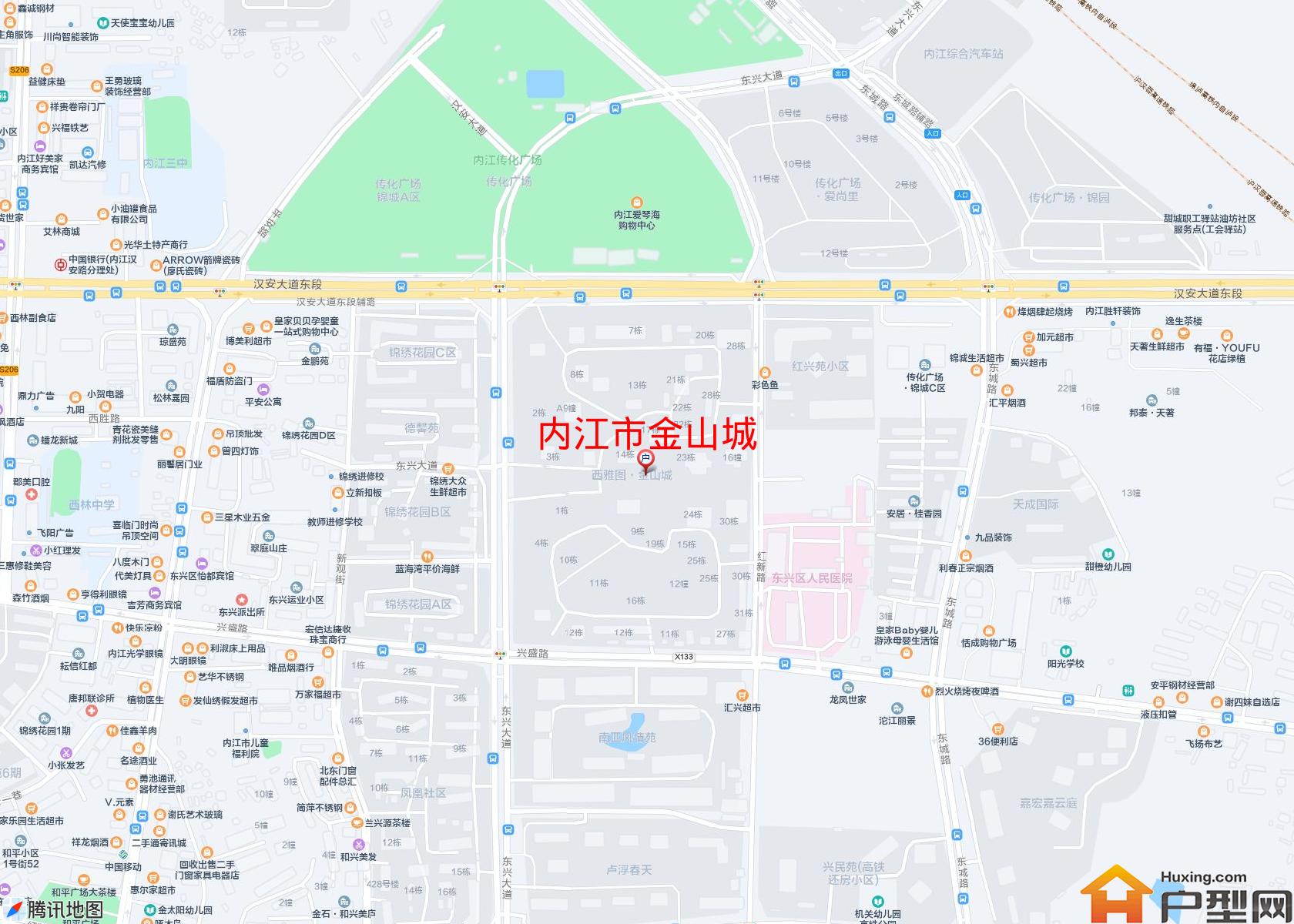金山城小区 - 户型网