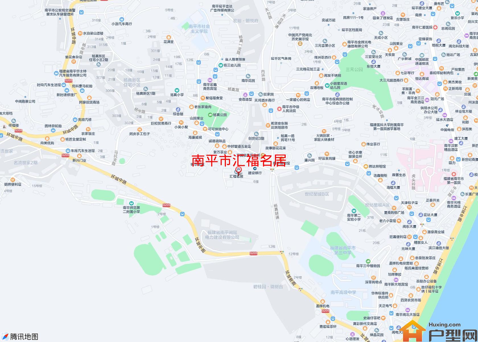 汇福名居小区 - 户型网