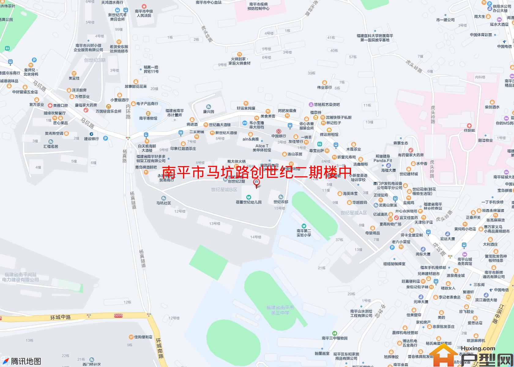 马坑路创世纪二期楼中楼小区 - 户型网