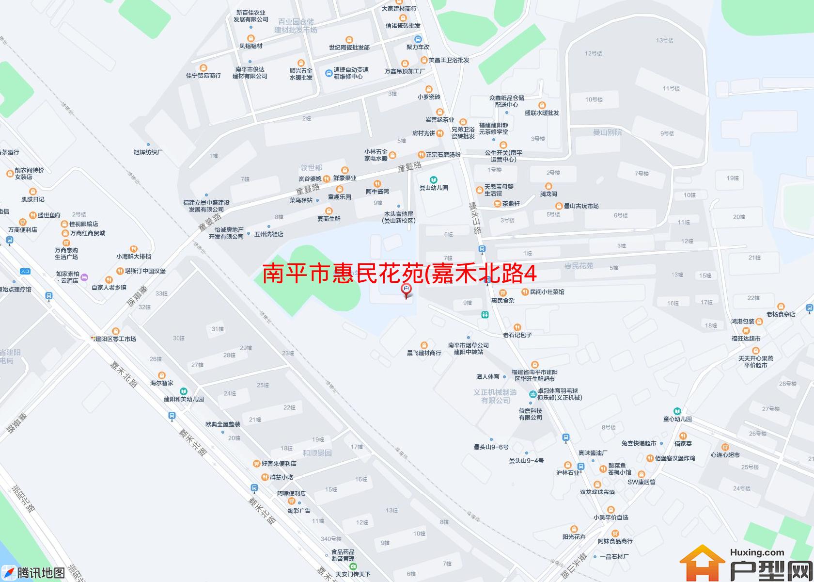 惠民花苑(嘉禾北路41号)小区 - 户型网