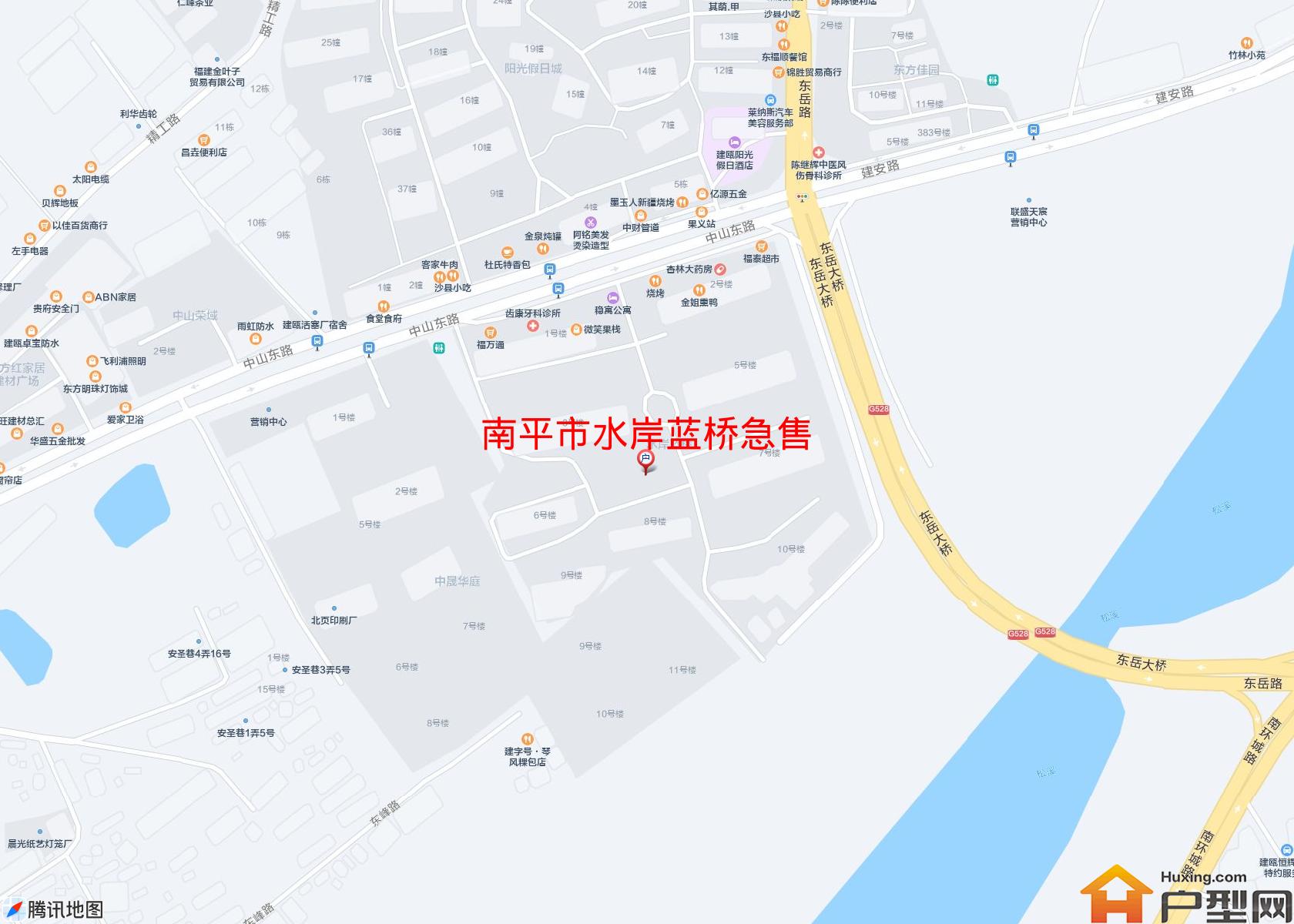 水岸蓝桥急售小区 - 户型网