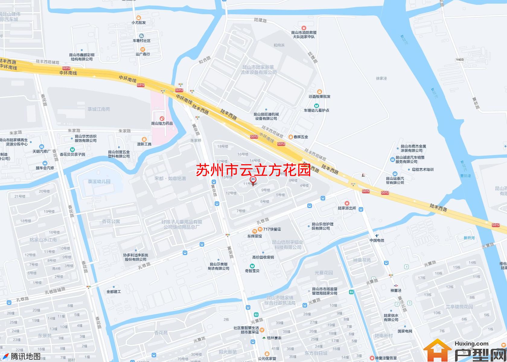 云立方花园小区 - 户型网