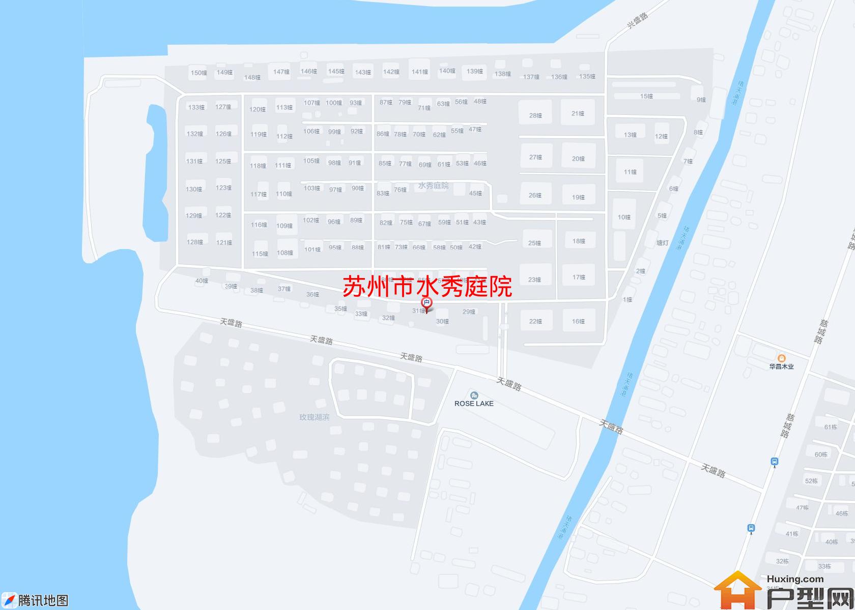 水秀庭院小区 - 户型网