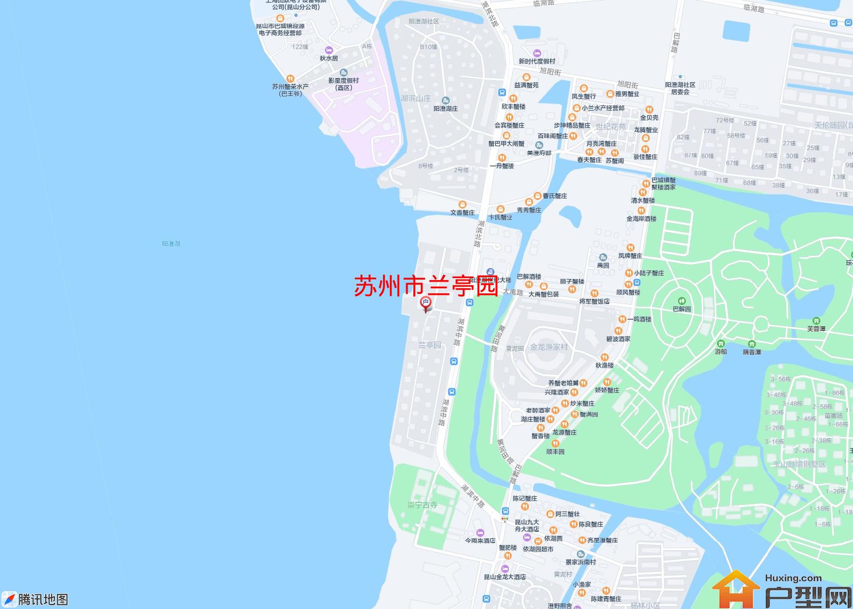 兰亭园小区 - 户型网