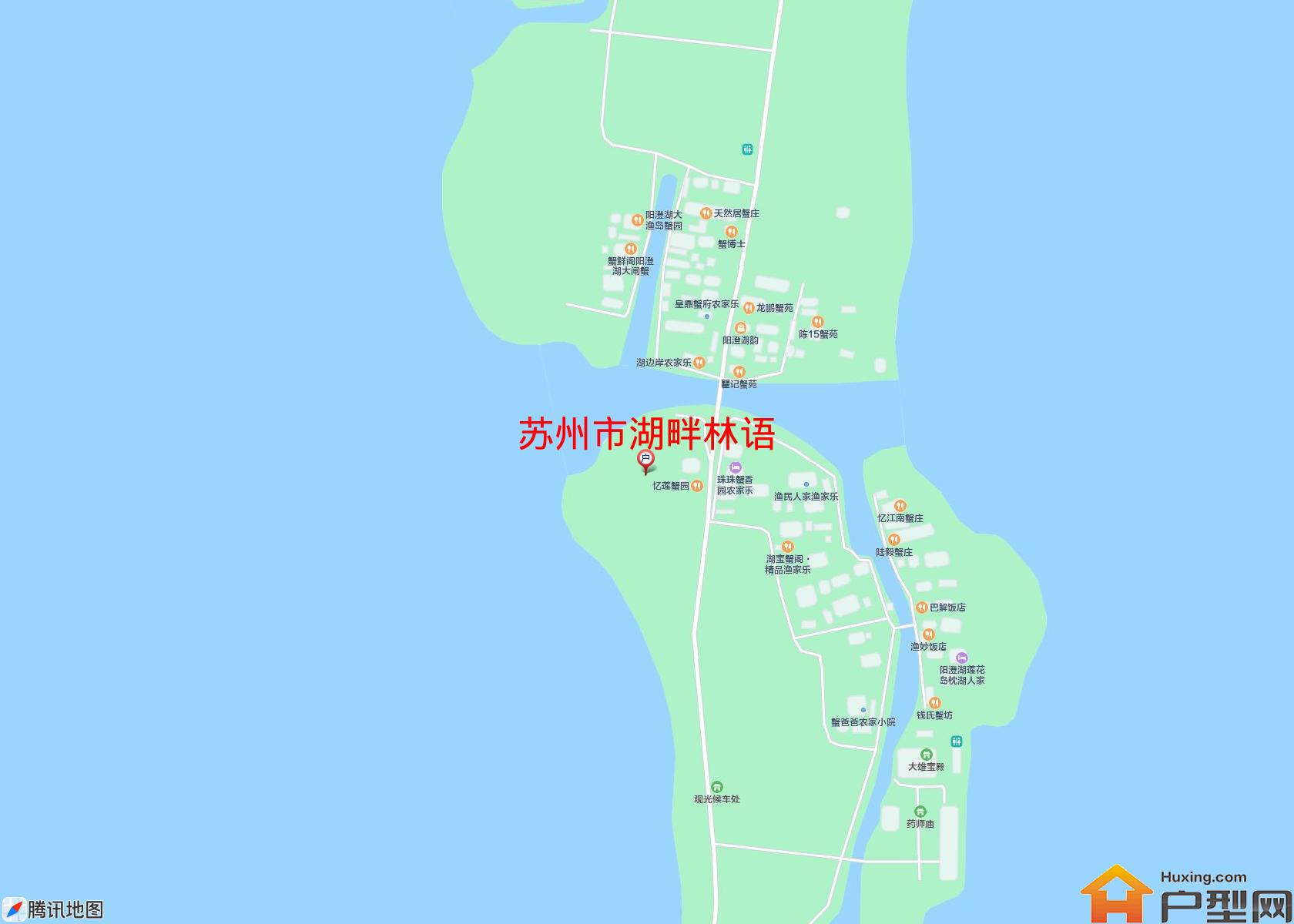 湖畔林语小区 - 户型网