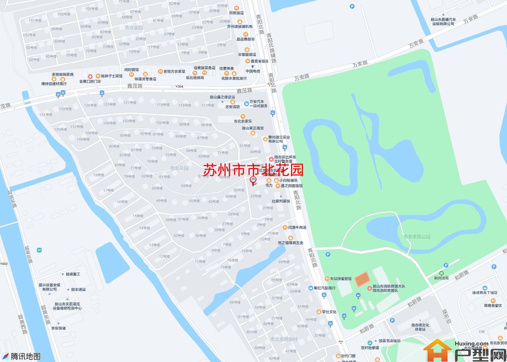 市北花园小区 - 户型网