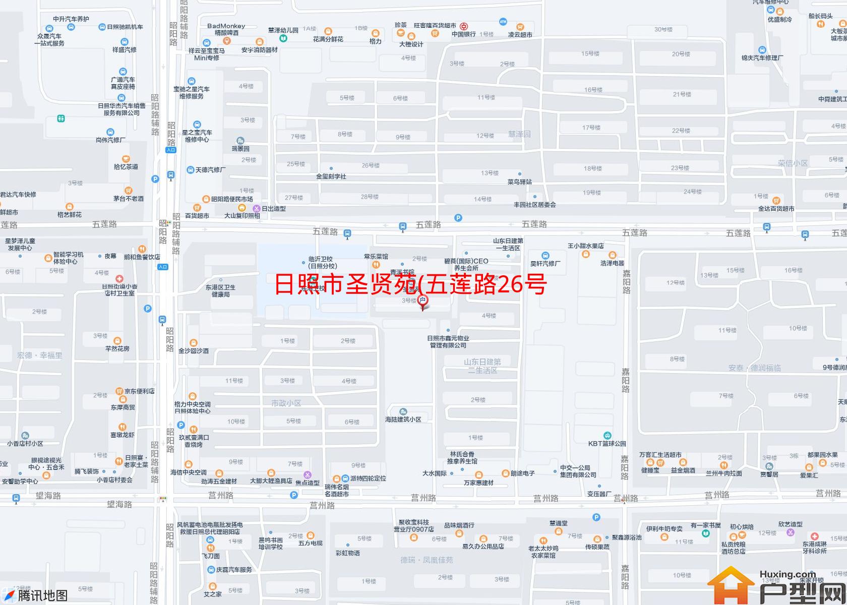 圣贤苑(五莲路26号)小区 - 户型网