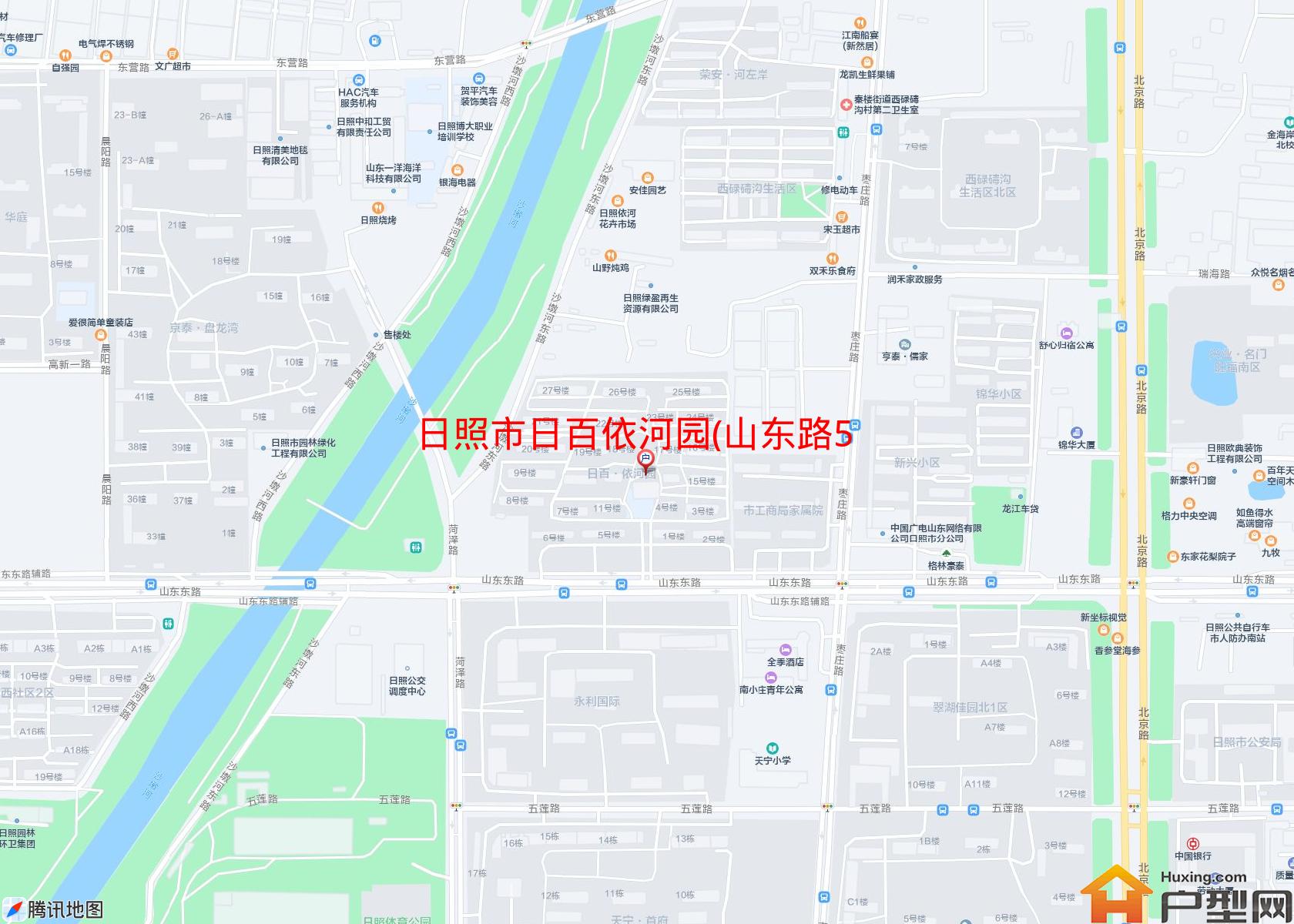 日百依河园(山东路599号)小区 - 户型网
