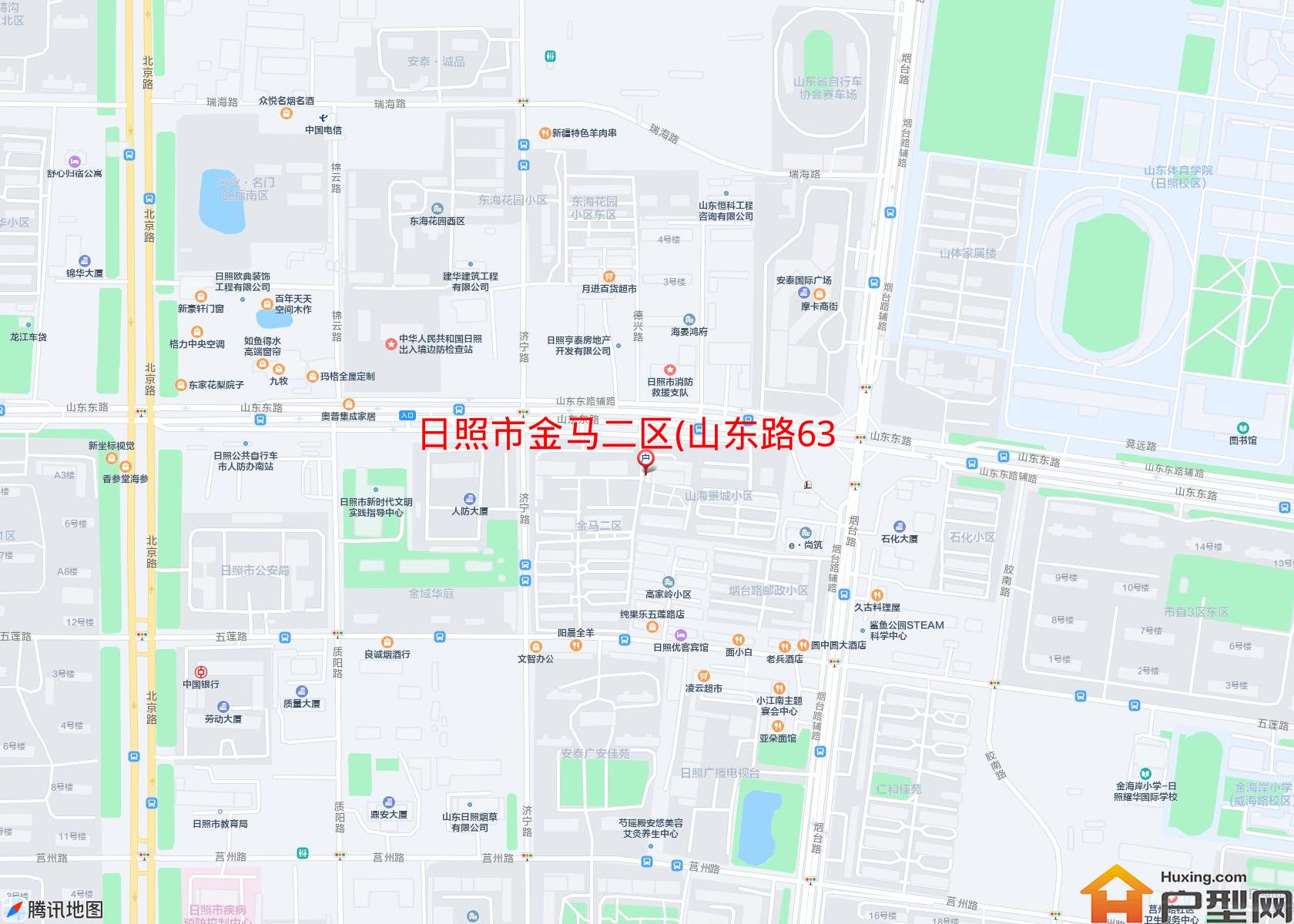 金马二区(山东路638号)小区 - 户型网