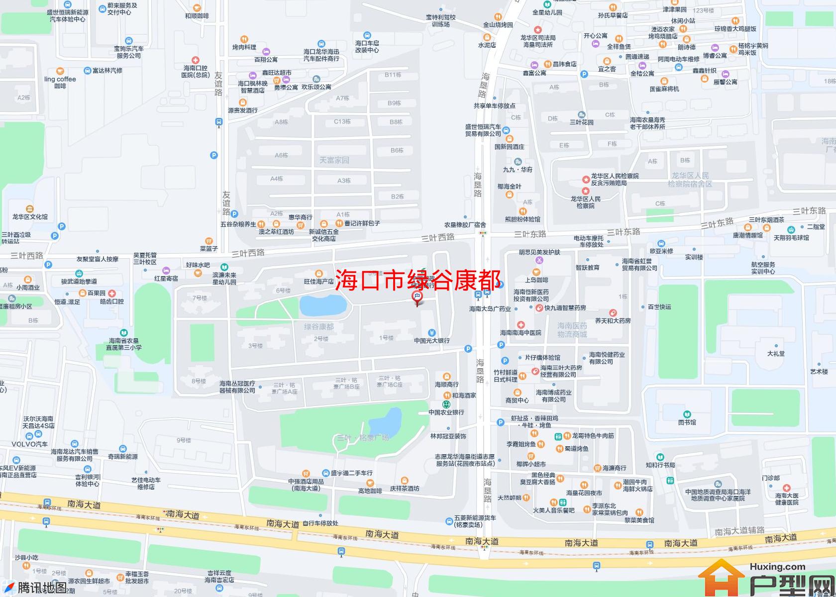 绿谷康都小区 - 户型网
