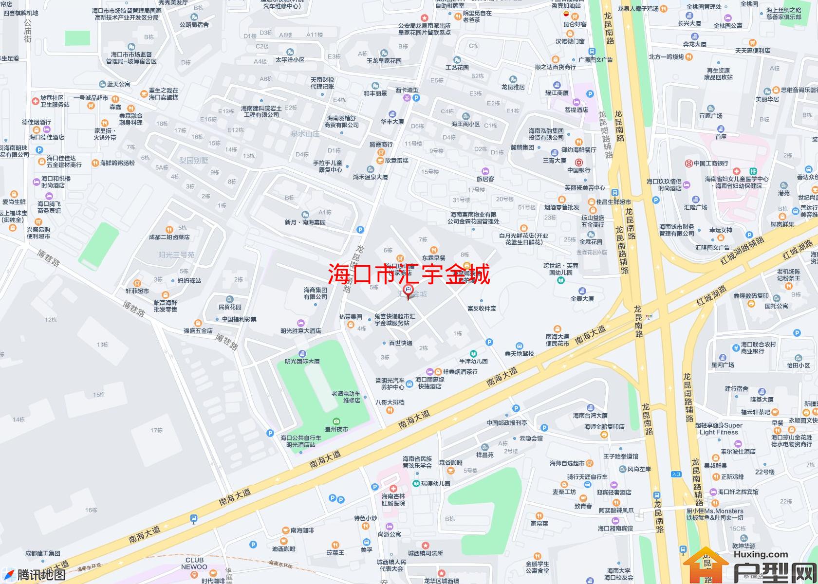 汇宇金城小区 - 户型网 汇宇金城小区 - 户型网