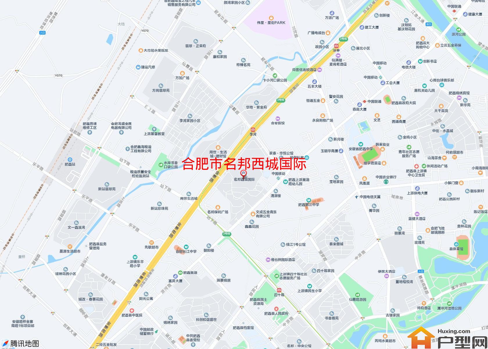名邦西城国际小区 - 户型网