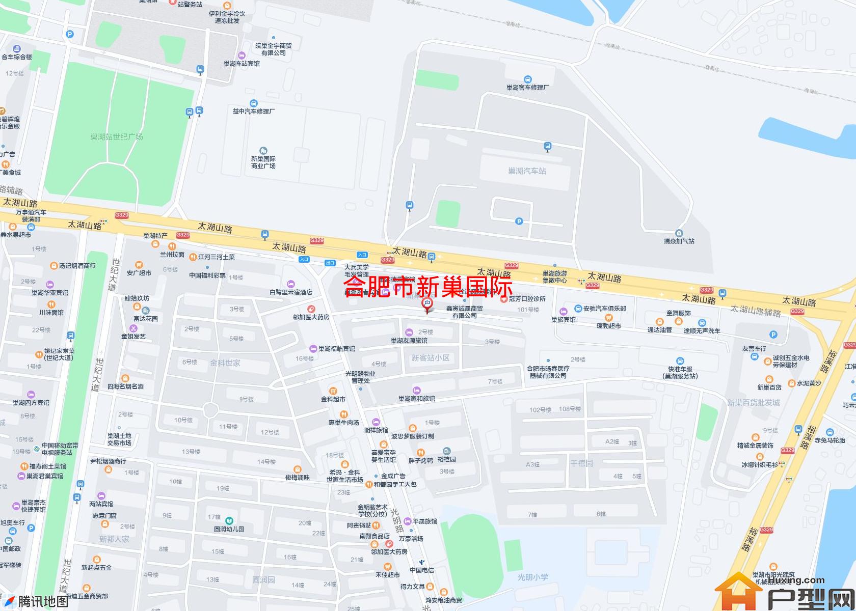 新巢国际小区 - 户型网