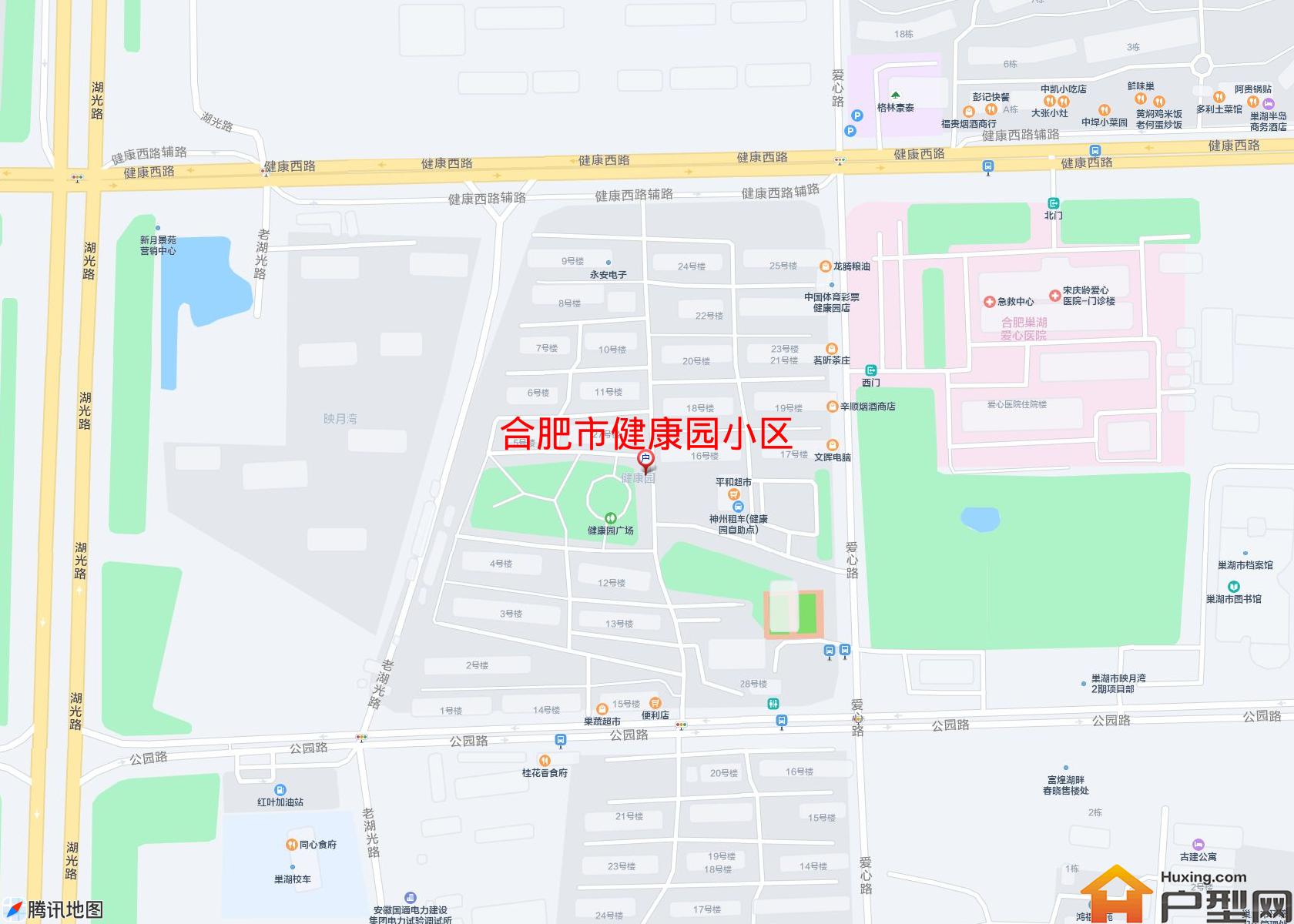 健康园小区小区 - 户型网