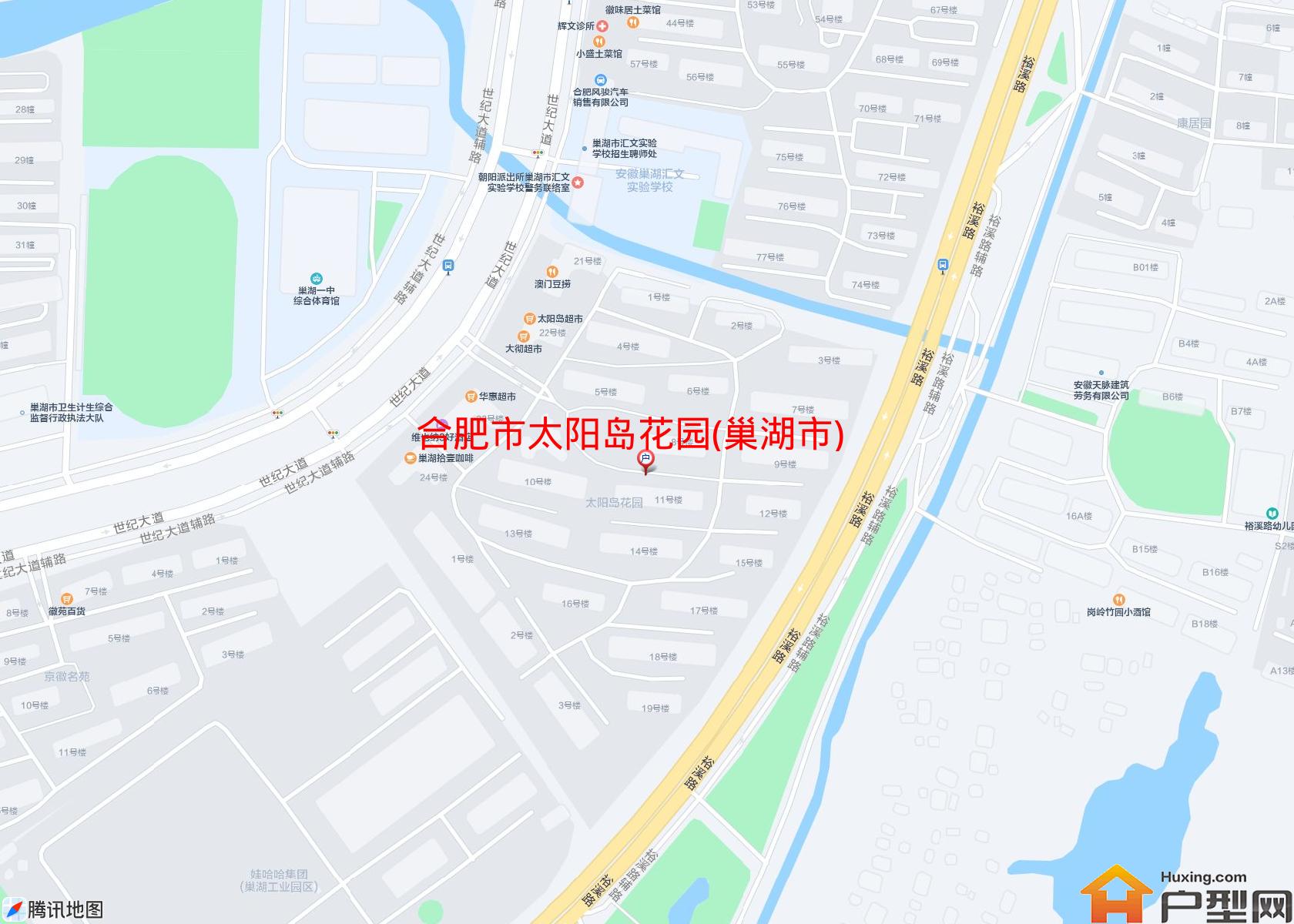 太阳岛花园(巢湖市)小区 - 户型网