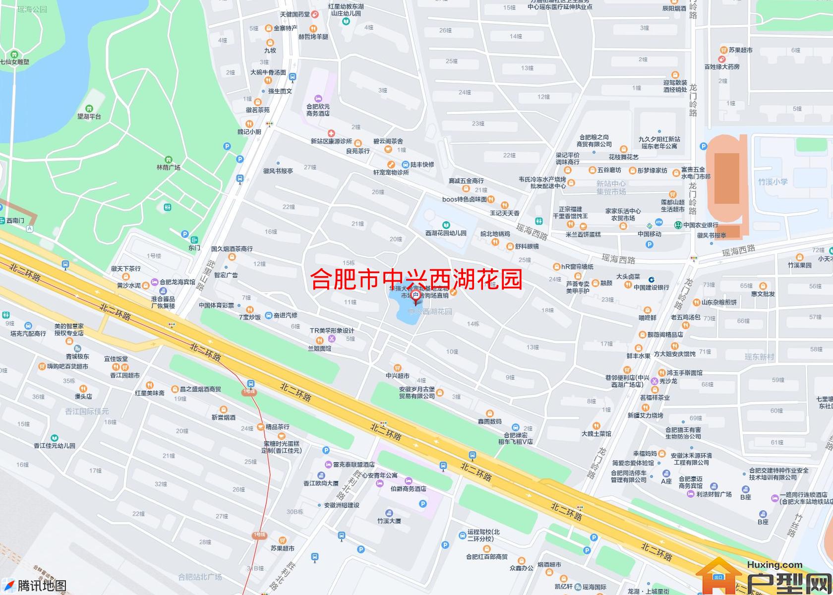 中兴西湖花园小区 - 户型网