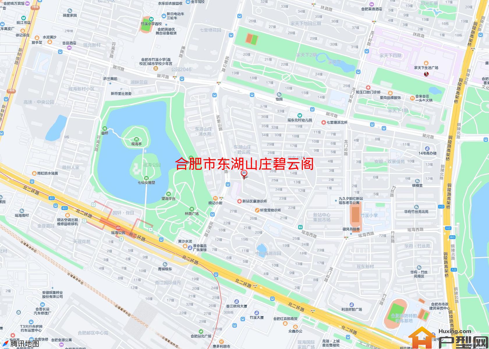 东湖山庄碧云阁小区 - 户型网