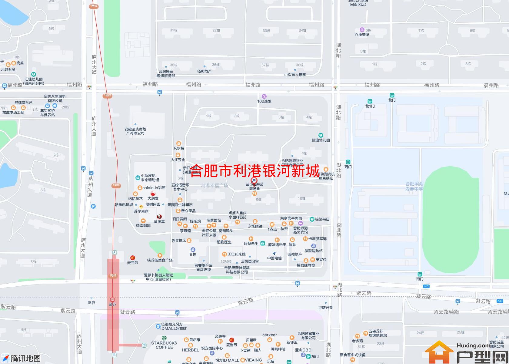 利港银河新城小区 - 户型网