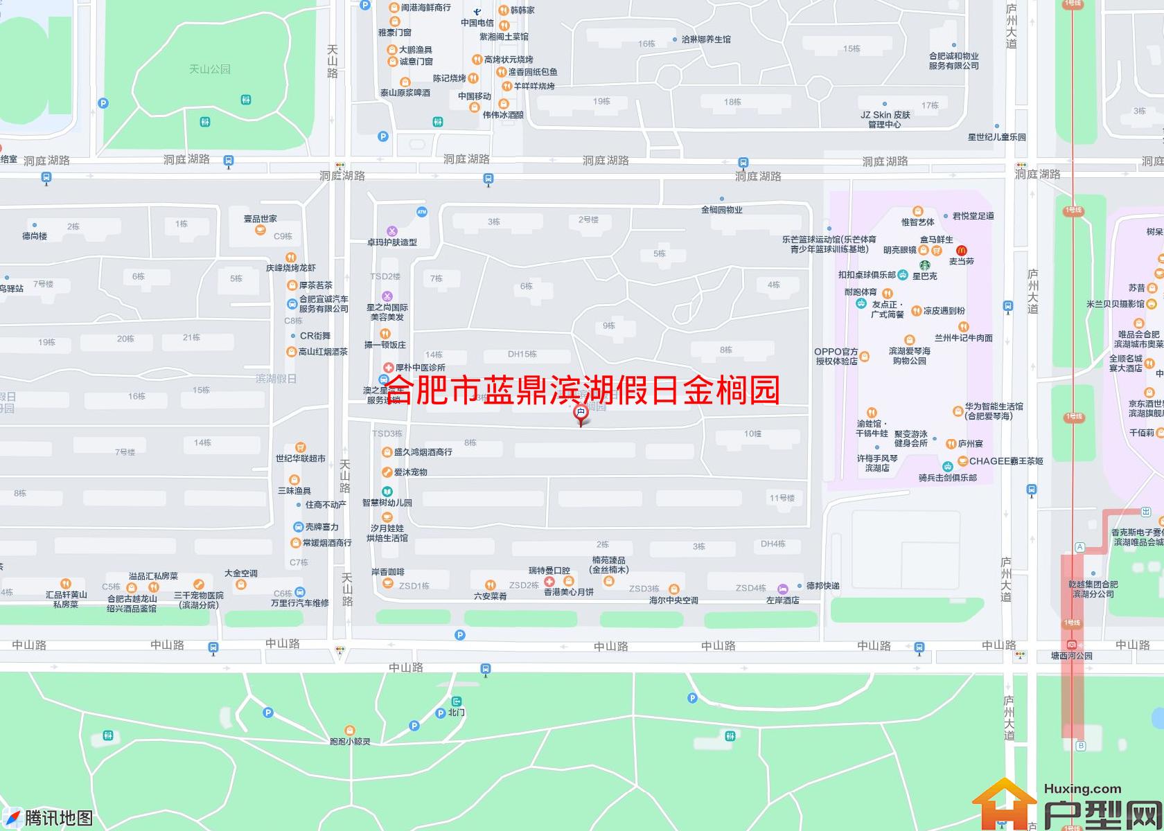 蓝鼎滨湖假日金榈园小区 - 户型网