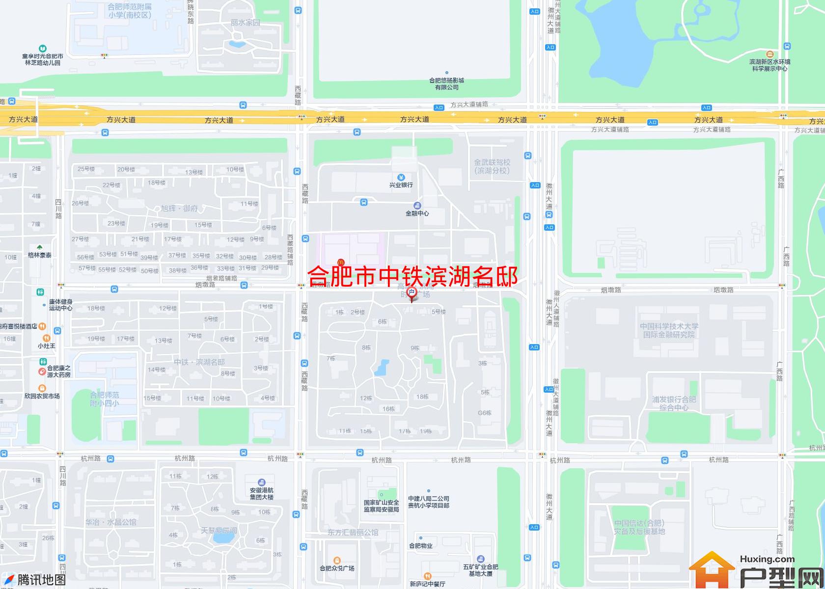 中铁滨湖名邸小区 - 户型网