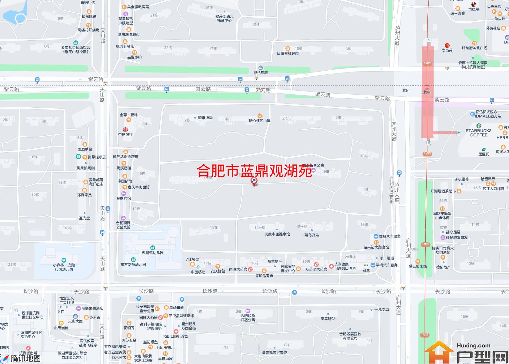 蓝鼎观湖苑小区 - 户型网
