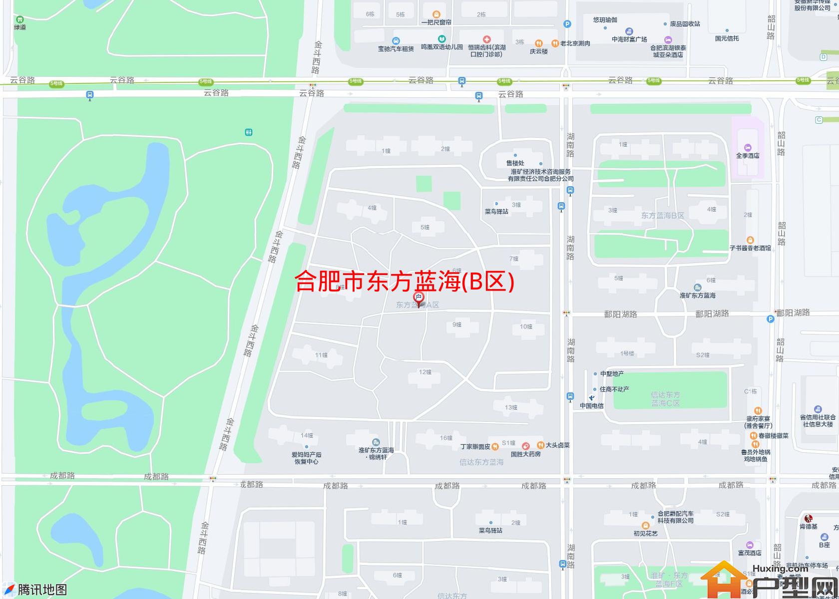 东方蓝海(B区)小区 - 户型网