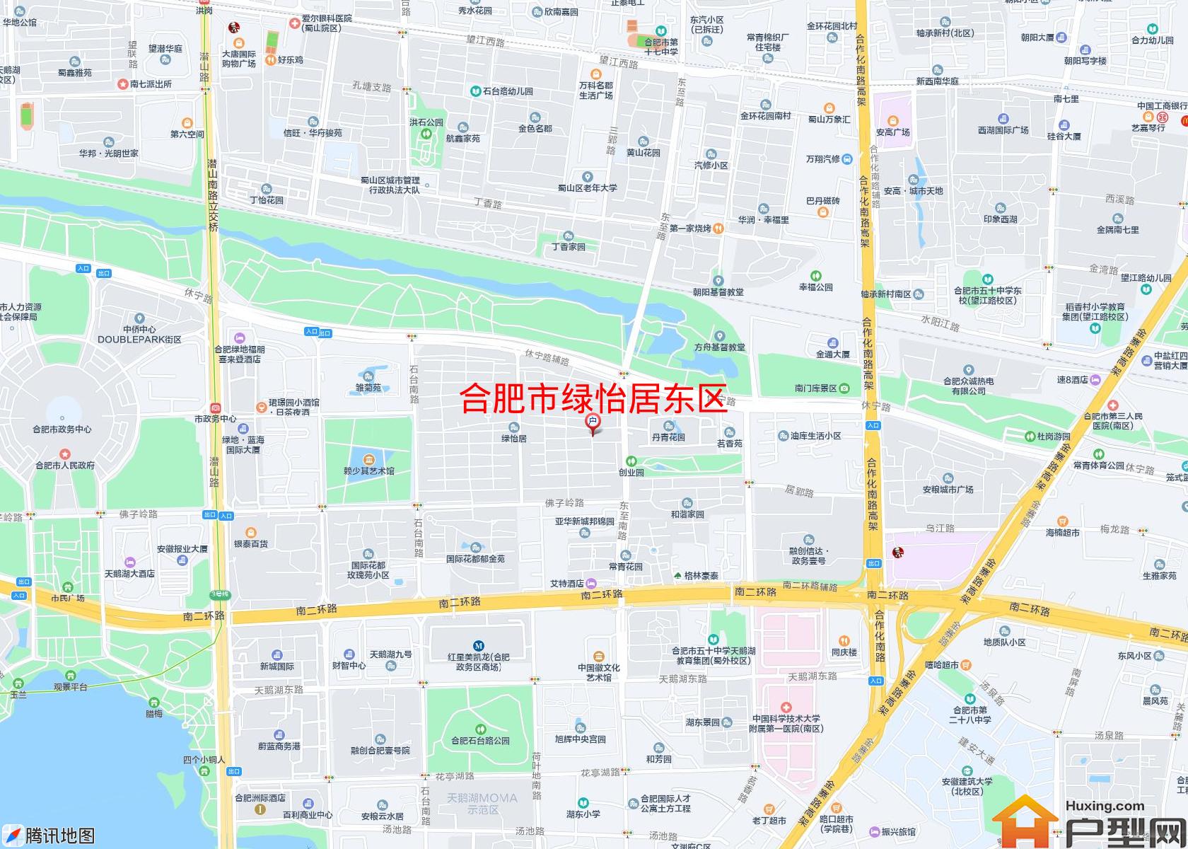 绿怡居东区小区 - 户型网