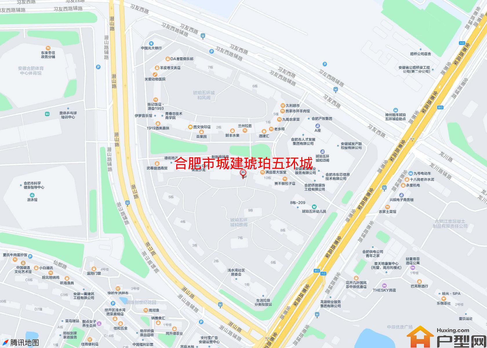 城建琥珀五环城小区 - 户型网