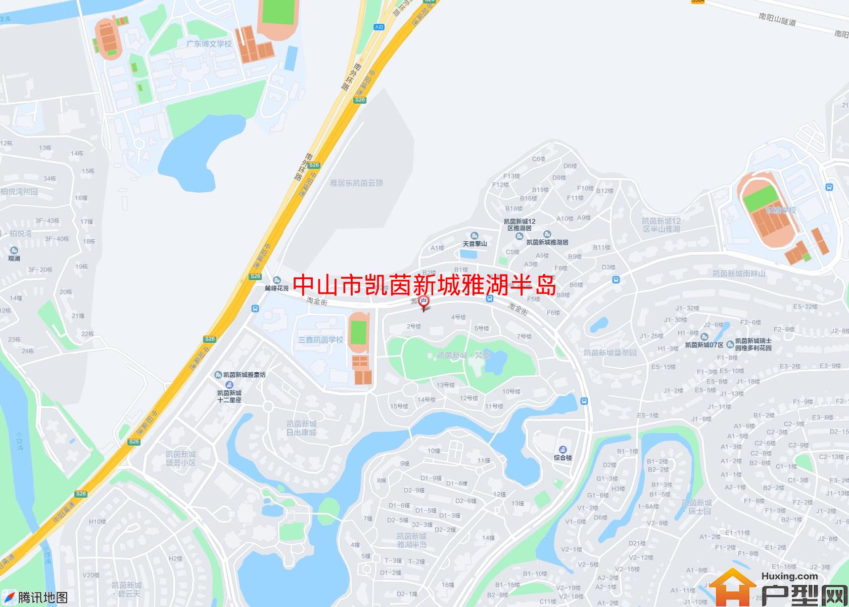 凯茵新城雅湖半岛小区 - 户型网