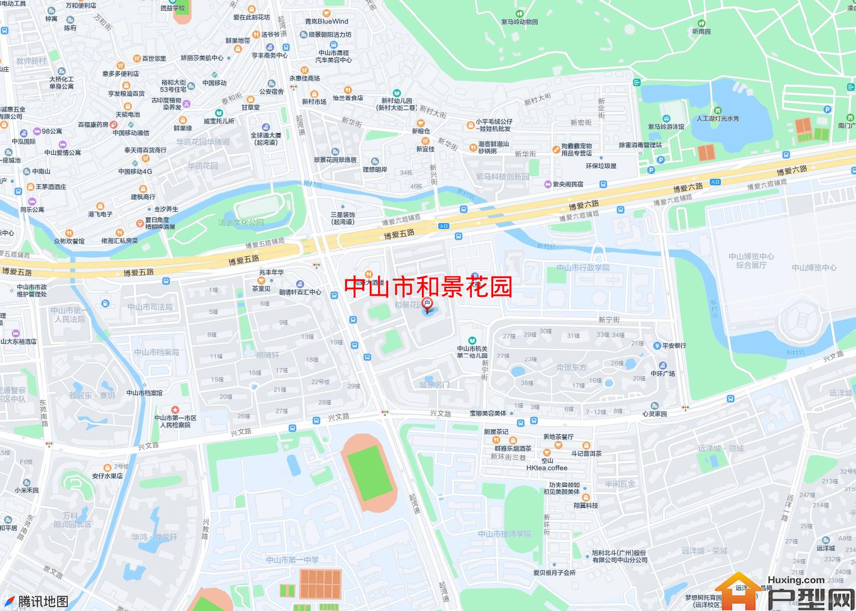 和景花园小区 - 户型网