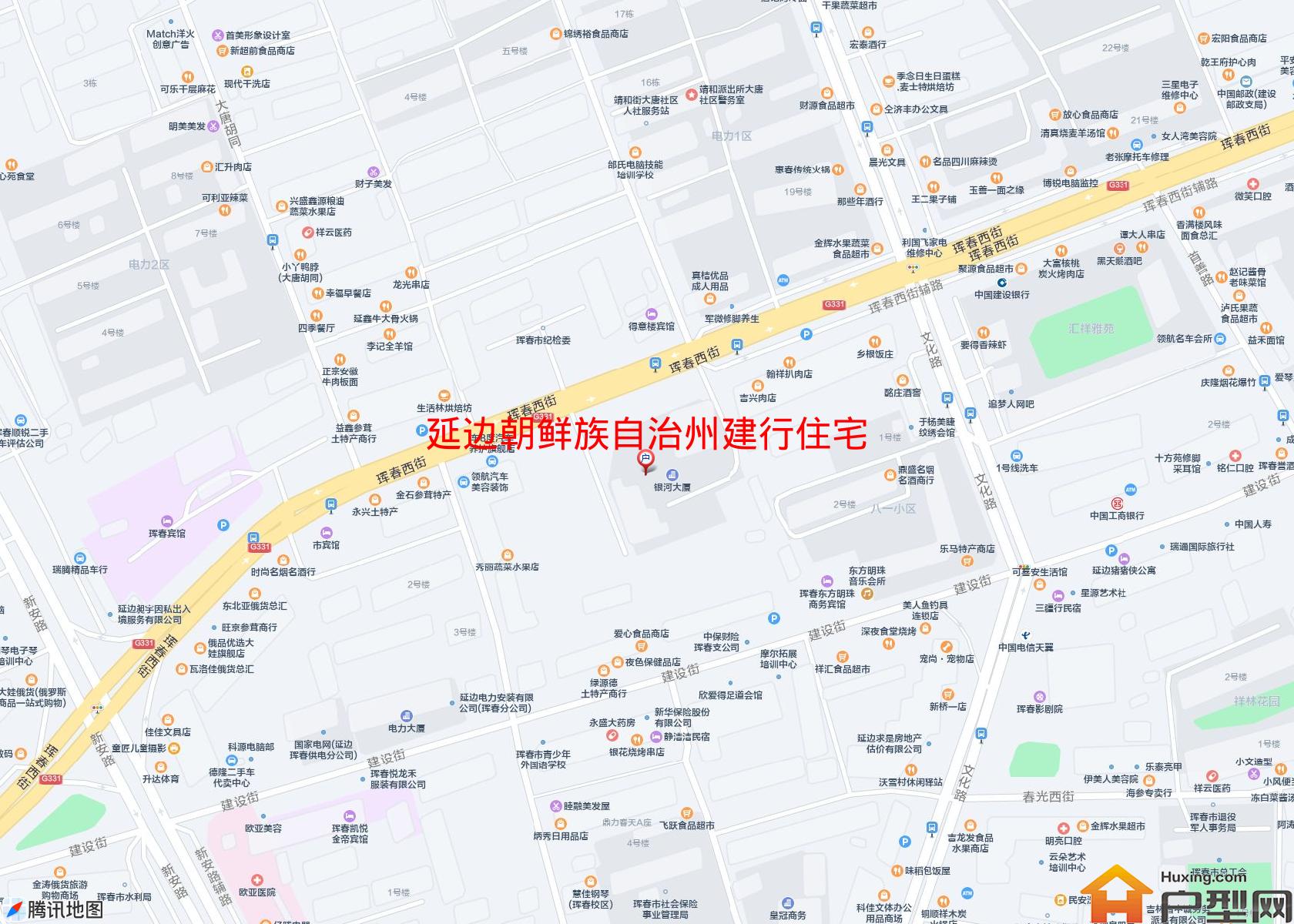 建行住宅小区 - 户型网