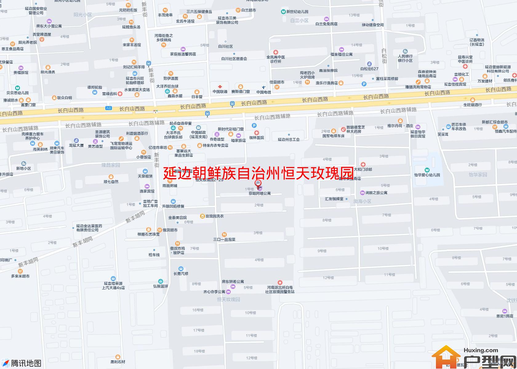 恒天玫瑰园(长河街)小区 - 户型网