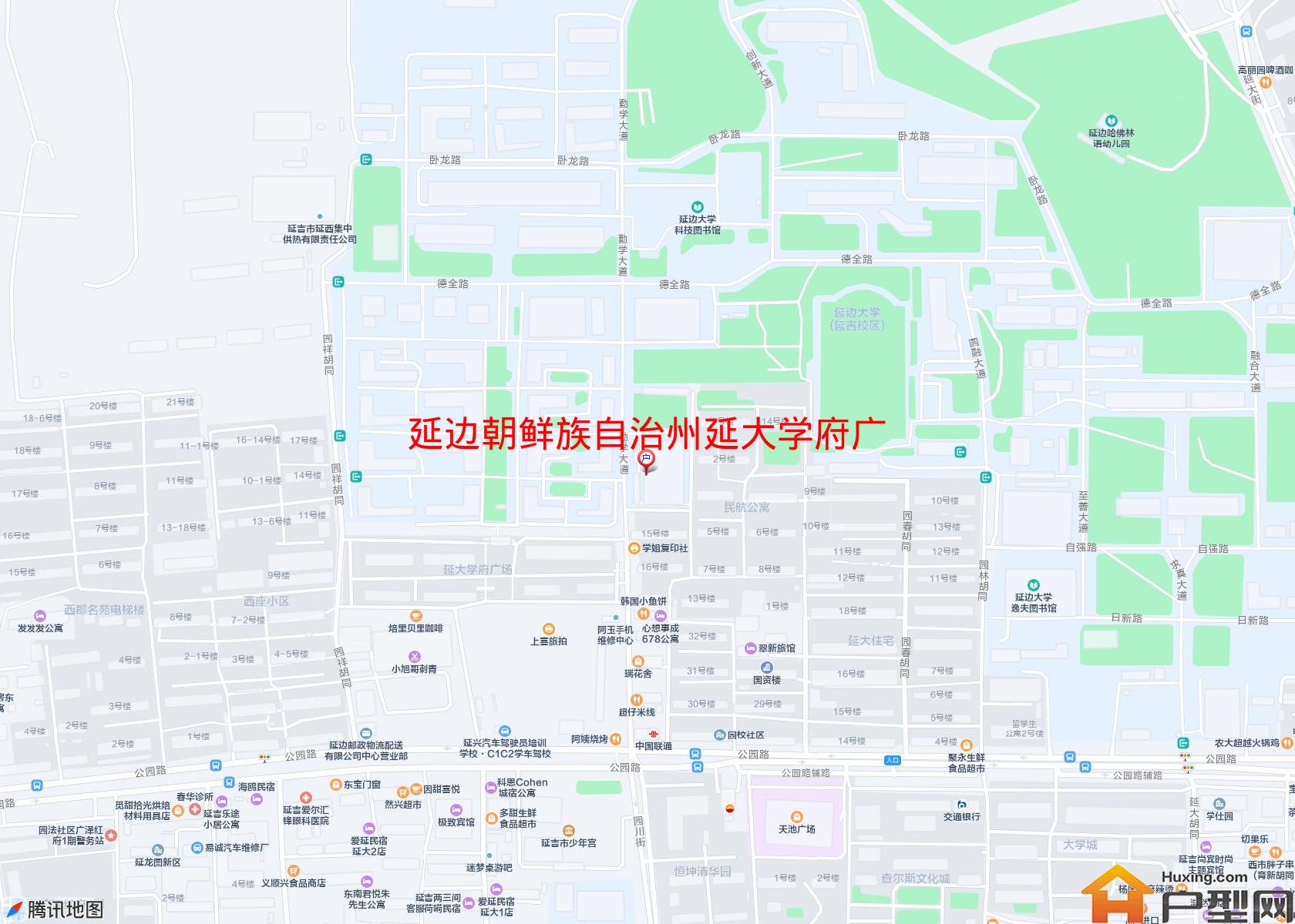 延大学府广场(公园路)小区 - 户型网